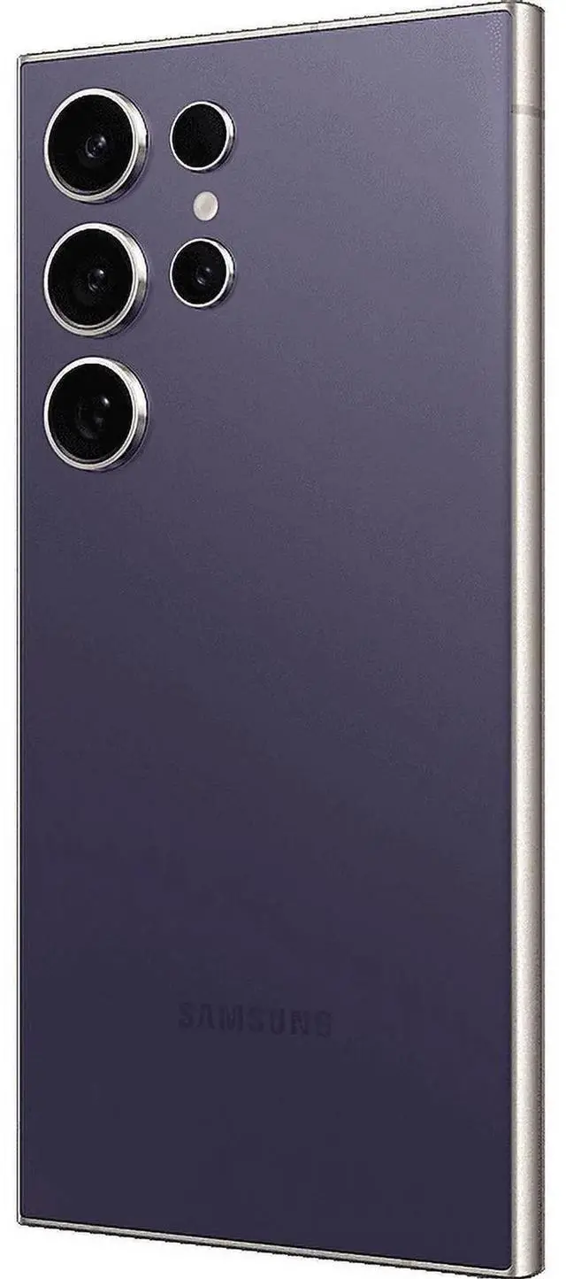 Alt view image 4 of 7 - Samsung Galaxy S24 Ultra - 256GB ROM + 12GB RAM (GSM | CDMA) Factory Unlocked 5G Smartphone (Titanium Violet) - Grade A+ come with BOX!!