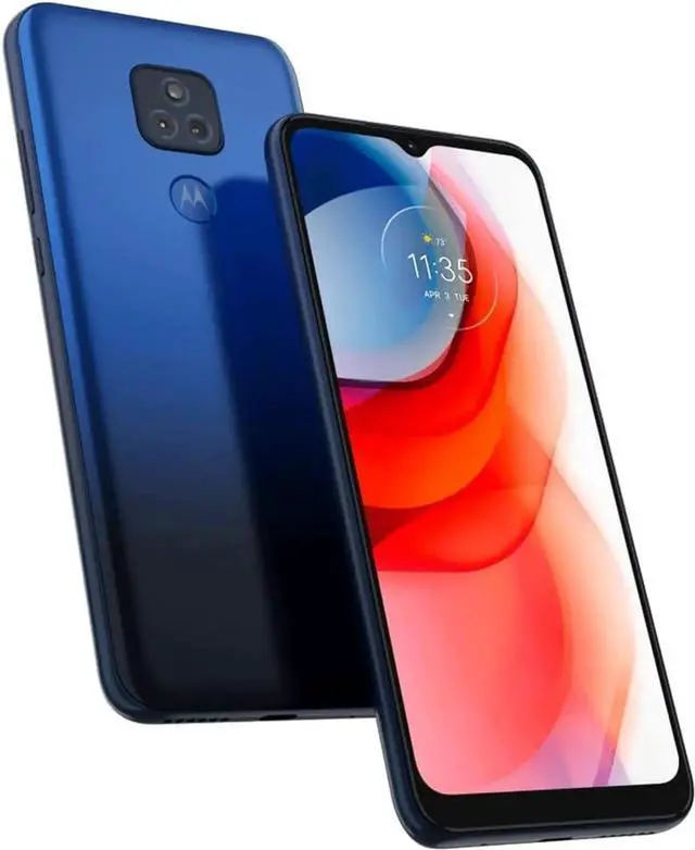 Main image of Motorola Moto G Play (2021) (Verizon Unlocked ) Blue 32GB 3GB RAM 6.5in (Grade A-)