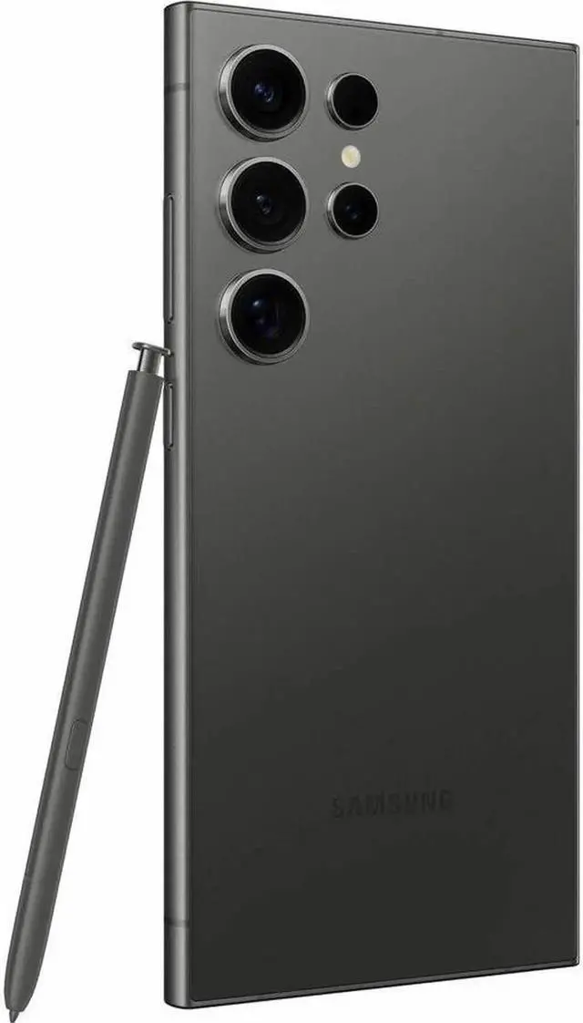 Alt view image 5 of 7 - Samsung Galaxy S24 Ultra - 256GB + 12GB RAM (GSM | CDMA) Factory Unlocked 5G Smartphone Titanium Black - Good Condition Grade A - Comes With Box