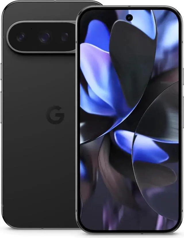 Main image of Google Pixel 9 Pro - Android Smartphone, (Verizon) Triple Rear Camera System, 24-Hour Battery, and 6.3" Super Actua Display - Obsidian - 128 GB - Grade A