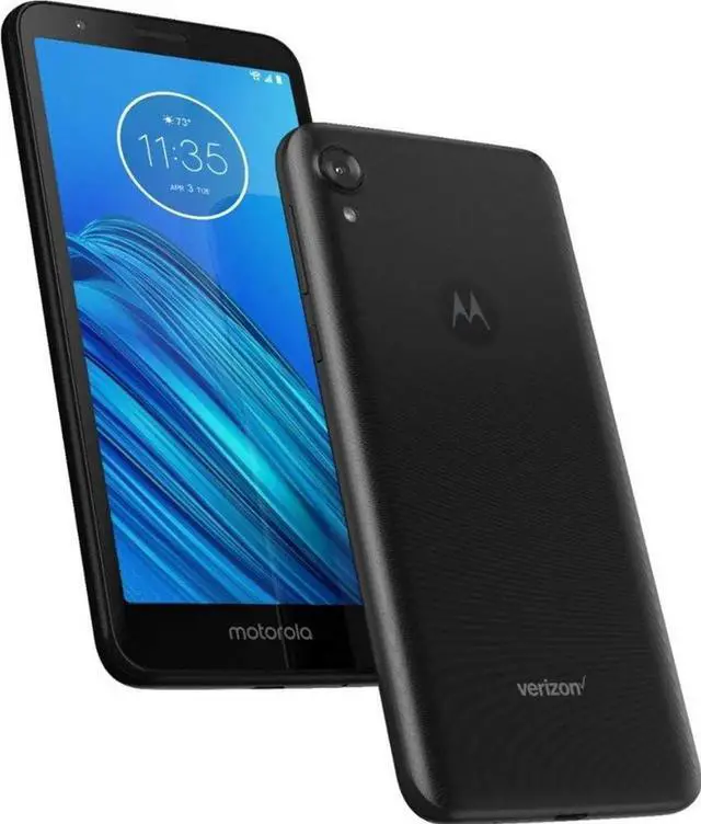 Alt view image 4 of 4 - Motorola MOTO E6 (Verizon) Starry Black 16GB+2GB RAM 5.5" - Grade A+