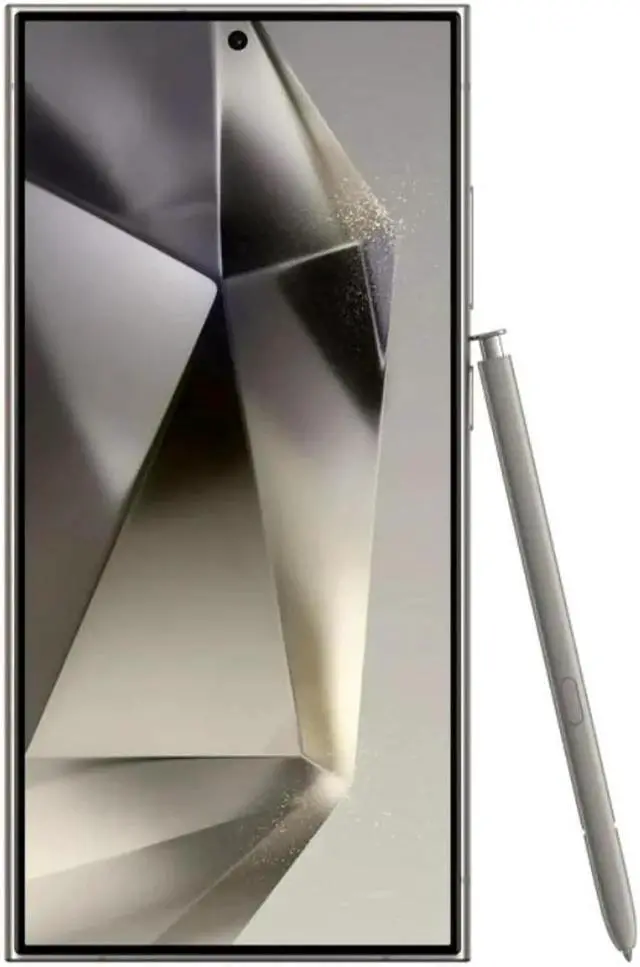 Alt view image 3 of 6 - SAMSUNG Galaxy S24 Ultra Cell Phone, 512GB AI Smartphone, Unlocked Android, 50MP Zoom Camera, Long Battery Life, S Pen, US Version, 2024, Titanium Gray -- Grade A with BOX