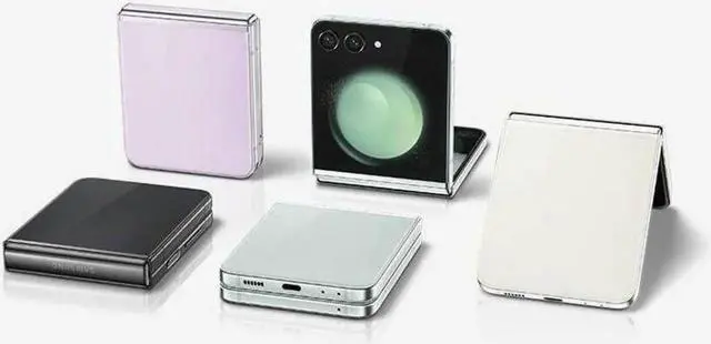 Alt view image 4 of 5 - Samsung Galaxy Z Flip5 , Fully Unlocked Android Smartphone, 512 GB I 12 GB RAM , US Version 2023, Mint Color - Grade B