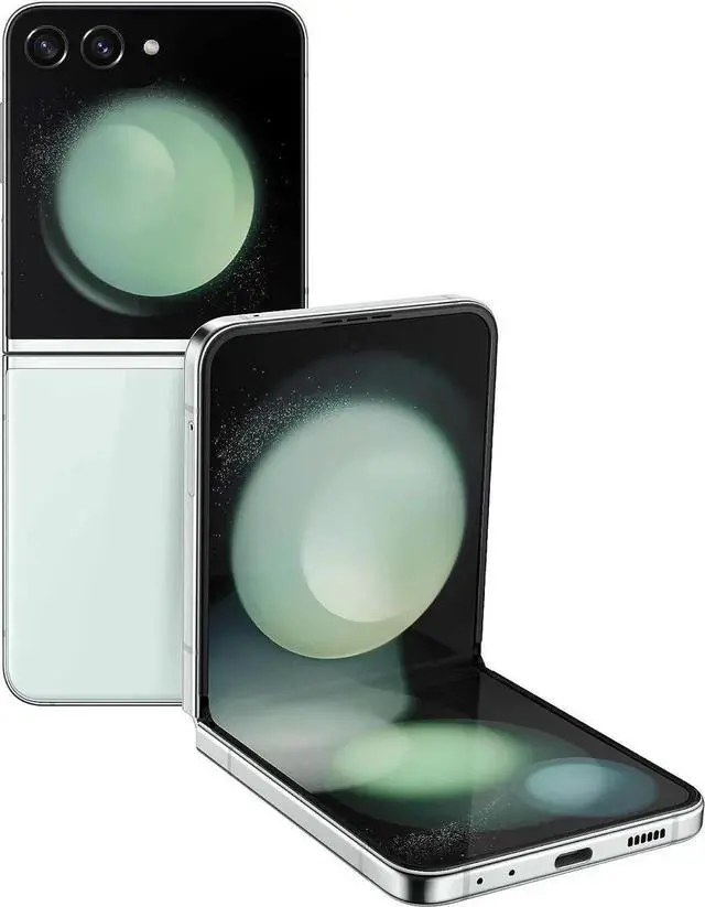 Main image of Samsung Galaxy Z Flip5 , Fully Unlocked Android Smartphone, 512 GB I 12 GB RAM , US Version 2023, Mint Color - Grade B