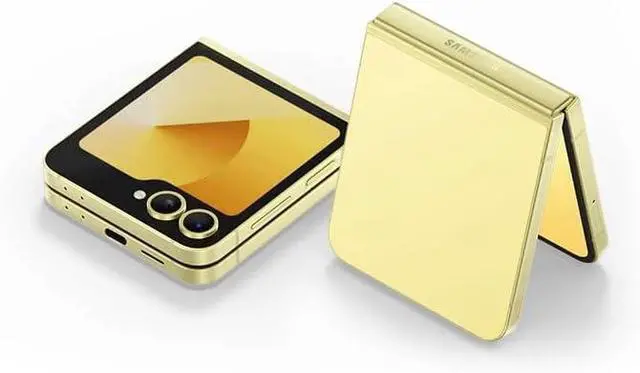 Alt view image 4 of 4 - Samsung Galaxy Z Flip6 256GB ROM + 12GB RAM (GSM | CDMA) Fully Unlocked 5G Smartphone Yellow - Grade A