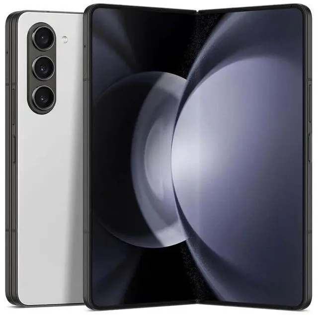 Main image of Samsung Galaxy Z Fold5 AI Phone, 512 GB I 12GB RAM Unlocked Android Smartphone, Gray Color Big 7.6 Screen - Good Condition