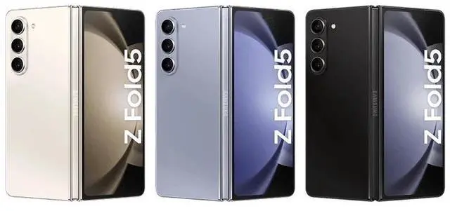 Alt view image 4 of 4 - Samsung Galaxy Z Fold5 AI Phone, 512 GB I 12GB RAM Unlocked Android Smartphone, Gray Color Big 7.6 Screen - Good Condition