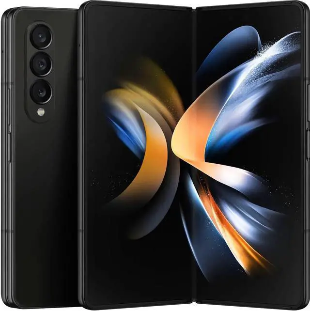 Main image of Samsung Galaxy Z Fold 4 5G SM-F936 512GB AT&T - Android Smartphone - US Version - Phantom Black - 256GB - Grade A