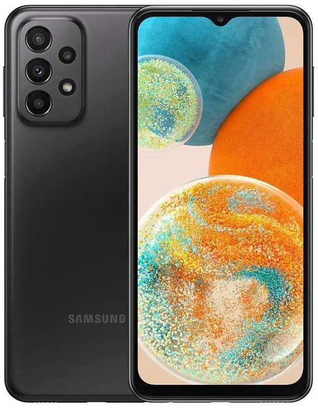 Main image of Samsung Galaxy A23 5G, 64GB + 4GB RAM, Black - Locked to Verizon (Grade A+)