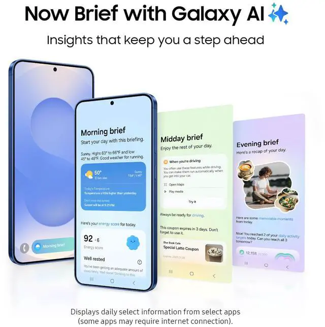 Alt view image 2 of 6 - Samsung Galaxy S25+, 256GB, Silver Shadow - Unlocked (Grade A)