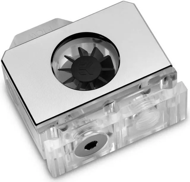 Alt view image 5 of 6 - EK-Quantum Scalar Flow Indicator Top-To-Bottom D-RGB - Nickel