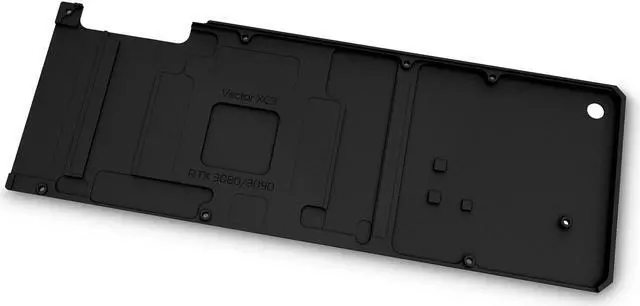 Alt view image 2 of 5 - EK-Quantum Vector XC3 RTX 3080/3090 Backplate - Black