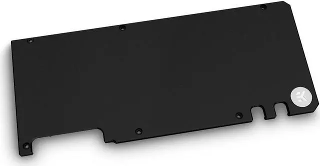 Alt view image 2 of 4 - EK-Quantum Vector Trinity RTX 3080/3090 Backplate - Black