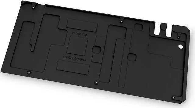 Alt view image 2 of 2 - EK-Quantum Vector TUF RX 6800/6900 Backplate - Black