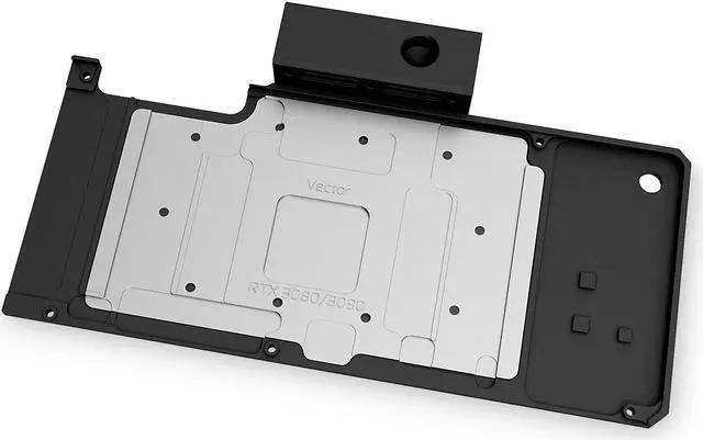 Alt view image 3 of 3 - EKWB Quantum Vector RE RTX 3080/3090 Active Backplate - Acetal