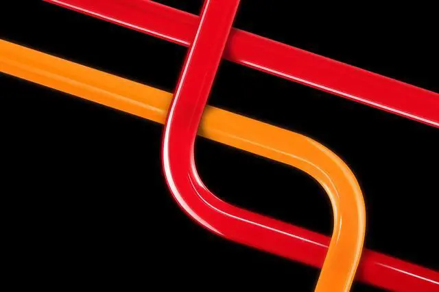 Alt view image 2 of 6 - EKWB Loop Hard Tube 12mm 0.8m Pre-Bent 90° - Acrylic (6pcs)