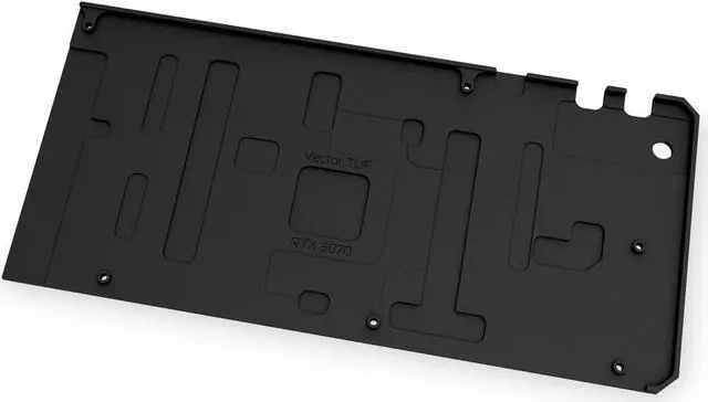 Alt view image 2 of 2 - EKWB Quantum Vector TUF RTX 3070 Backplate - Black