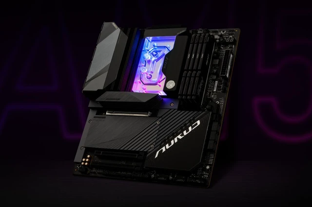 Main image of EKWB EK-Quantum Velocity² D-RGB CPU Water Block - AM5 Nickel + Plexi