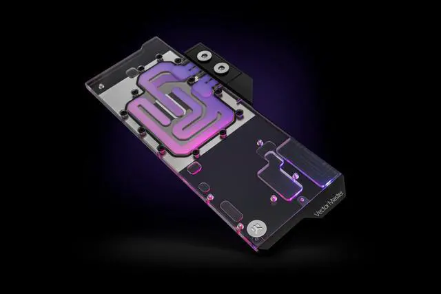Alt view image 5 of 6 - EK-QUANTUM VECTOR MASTER RX 6800XT/6900XT D-RGB - NICKEL + PLEXI
