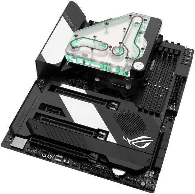 Alt view image 5 of 7 - EK-QUANTUM MOMENTUM VRM BRIDGE ROG CROSSHAIR VIII FORMULA D-RGB -PLEXI