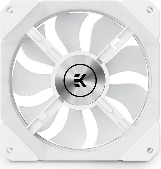 Alt view image 6 of 14 - EK-Quantum Impulse 120 D-RGB Computer Cooling Fan - 120mm White (400-1800 rpm)