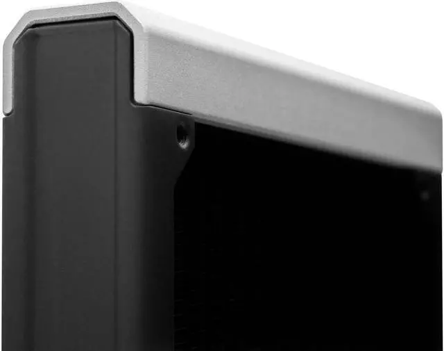 Alt view image 4 of 7 - EK-Quantum Surface S240 240mm Radiator - Black