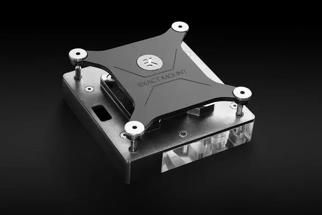 Alt view image 4 of 7 - EK-Quantum Velocity² D-RGB CPU Water Block - 1200 Nickel + Plexi