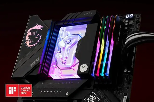 Alt view image 2 of 14 - EKWB EK-Quantum Velocity² D-RGB CPU Water Block - AM5 Nickel + Plexi