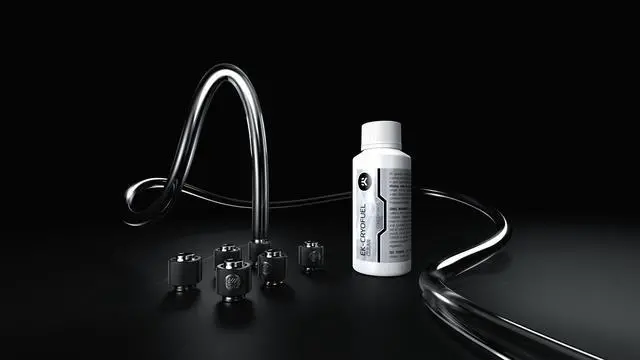 Alt view image 7 of 8 - EKWB EK Fluid Gaming A240 Complete Dual 120mm Water / Liquid Cooling Kit 240mm