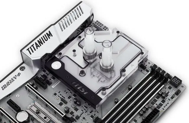 Alt view image 5 of 7 - EKWB EK-FB MSI X370 XPower RGB Monoblock - Nickel