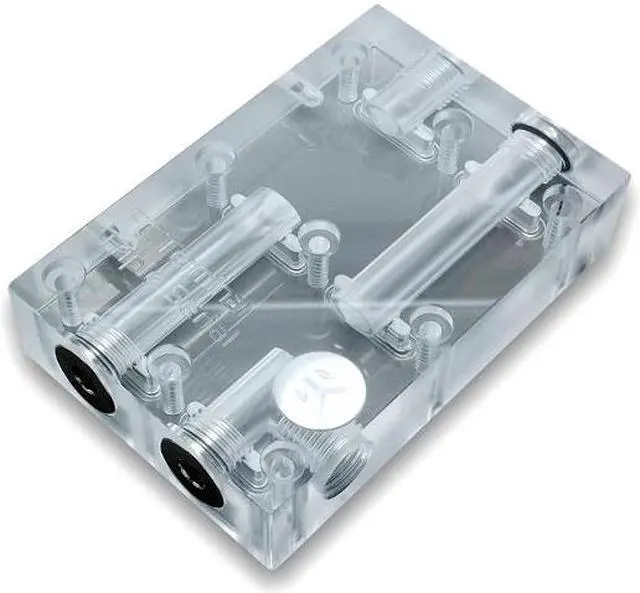 Main image of EKWB EK-FC Terminal TRIPLE Serial - Plexi