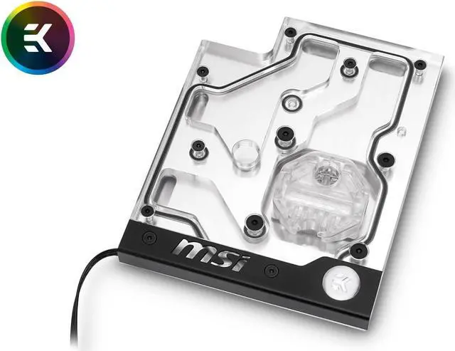 Main image of EKWB EK-FB MSI X470 M7 RGB Monoblock, Nickel