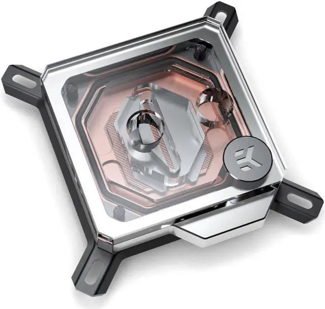 Main image of EKWB EK-Quantum Velocity CPU Water Block, Intel CPU, Copper/Plexi