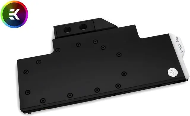Main image of EKWB EK-Vector Trio RTX 2080 Ti RGB GPU Waterblock, Nickel/Acetal