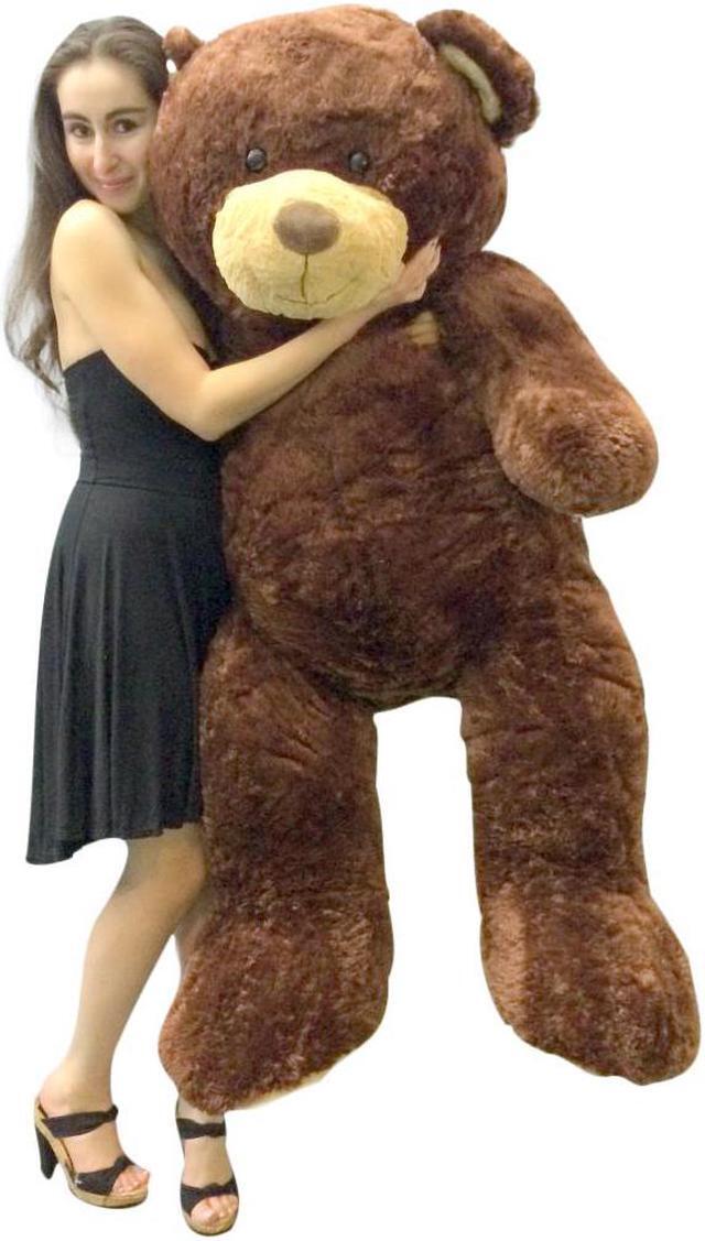 Main image of 5 Foot Teddy Bear Soft Brown Premium Giant Stuffed Animal 60 Inch Snuggle Buddy  - Big Plush