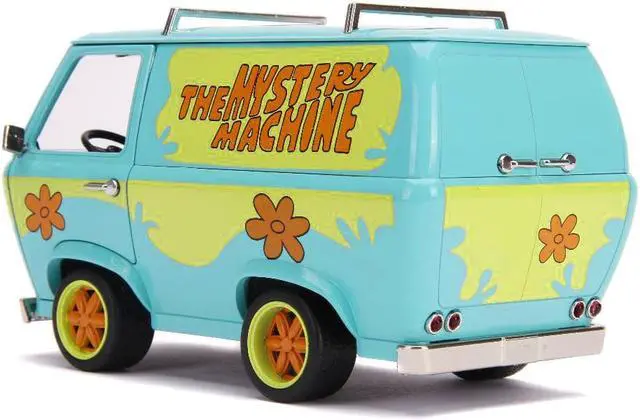 Alt view image 2 of 8 - The Mystery Machine with Shaggy and Scooby-Doo Figurines "Scooby-Doo!" 1/24 Diecast Model Car by Jada