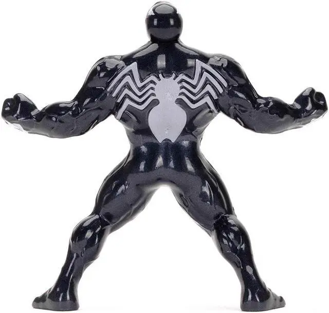 Alt view image 6 of 8 - 2008 Dodge Viper SRT10 Dark Gray with Venom Diecast Figurine "Spider-Man" "Marvel" Series 1/24 Diecast Model Car by Jada