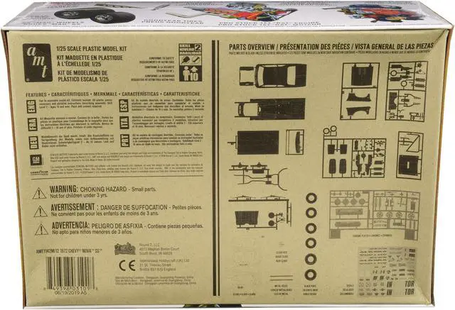 Alt view image 5 of 10 - 1972 Chevy Nova Ss Old Pro 2t Model Kit