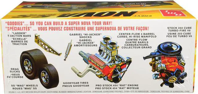 Alt view image 4 of 10 - 1972 Chevy Nova Ss Old Pro 2t Model Kit