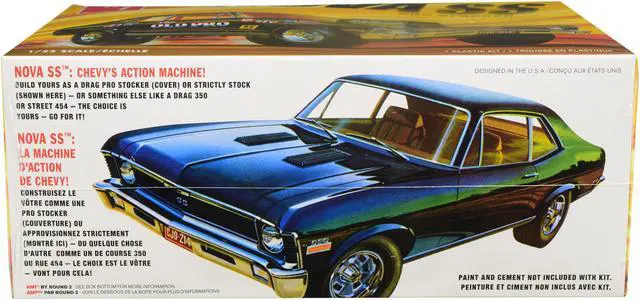 Alt view image 3 of 10 - 1972 Chevy Nova Ss Old Pro 2t Model Kit