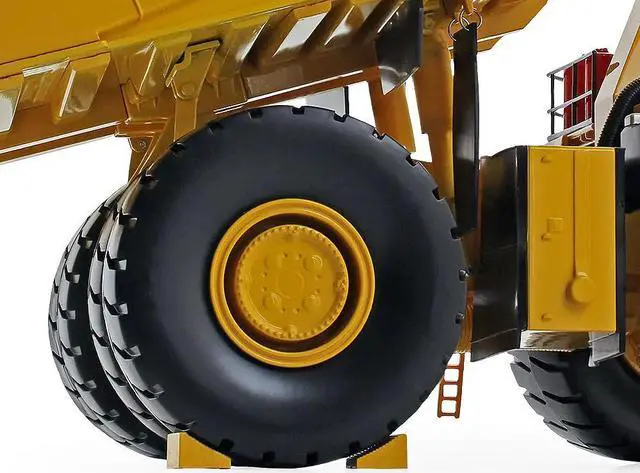 Alt view image 6 of 9 - Komatsu 980E-AT Dump Truck 1/50 Diecast Model by First Gear