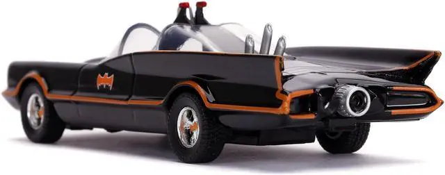 Alt view image 6 of 12 - Classic TV Series Batmobile & Figure Jada Diecast 1/32