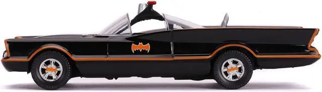 Alt view image 5 of 12 - Classic TV Series Batmobile & Figure Jada Diecast 1/32