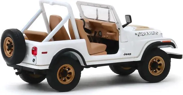 Alt view image 5 of 5 - 1979 Jeep CJ-7 Golden Eagle "Dixie" White 1/43 Diecast Model Car  by Greenlight