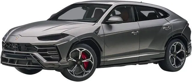Main image of Lamborghini Urus Grigio Lynx Gray Metallic 1/18 Model Car by Autoart