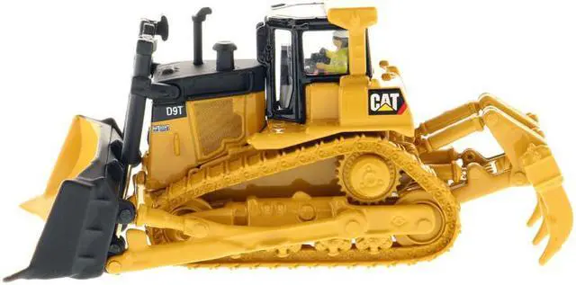 Alt view image 2 of 8 - CAT Caterpillar D9T Track Type Tractor with Operator "High Line" Series 1/87 (HO) Scale Diecast Model by Diecast Masters