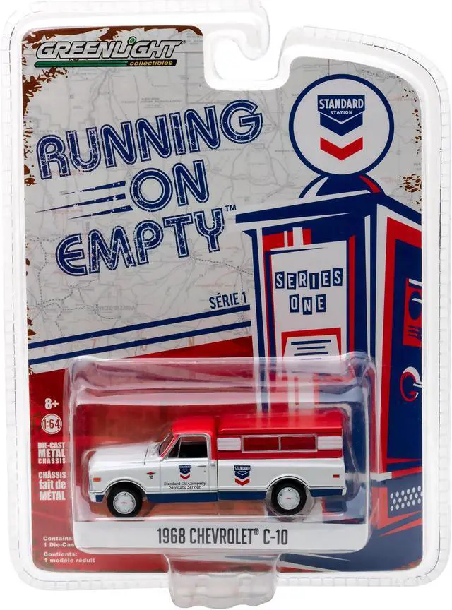 Alt view image 3 of 3 - 1968 Chevrolet C-10 Standard Oil Pickup Truck 1/64 Diecast Model Car by Greenlight