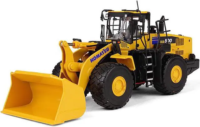 Alt view image 2 of 3 - Komatsu WA500-7 Wheel Loader 1/50 Diecast Model by First Gear