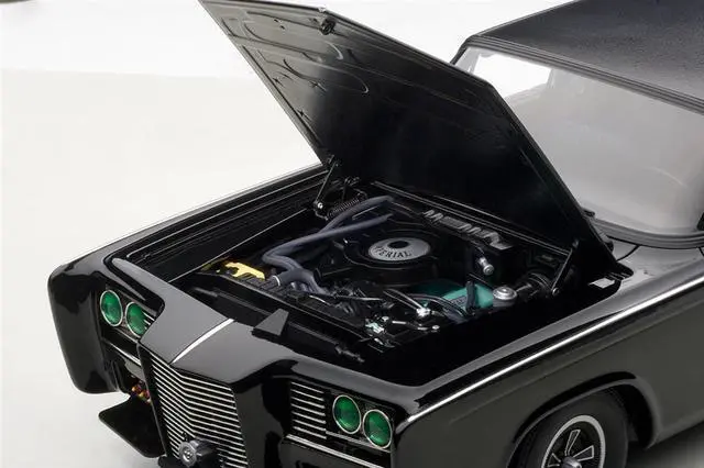 Alt view image 2 of 7 - Black Beauty "The Green Hornet" (1966-1967) TV Series 1/18 Diecast Model Car by Autoart
