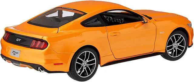 Alt view image 2 of 3 - 2015 Ford Mustang GT 5.0 Orange Metallic "Special Edition" 1/18 Diecast Model Car by Maisto